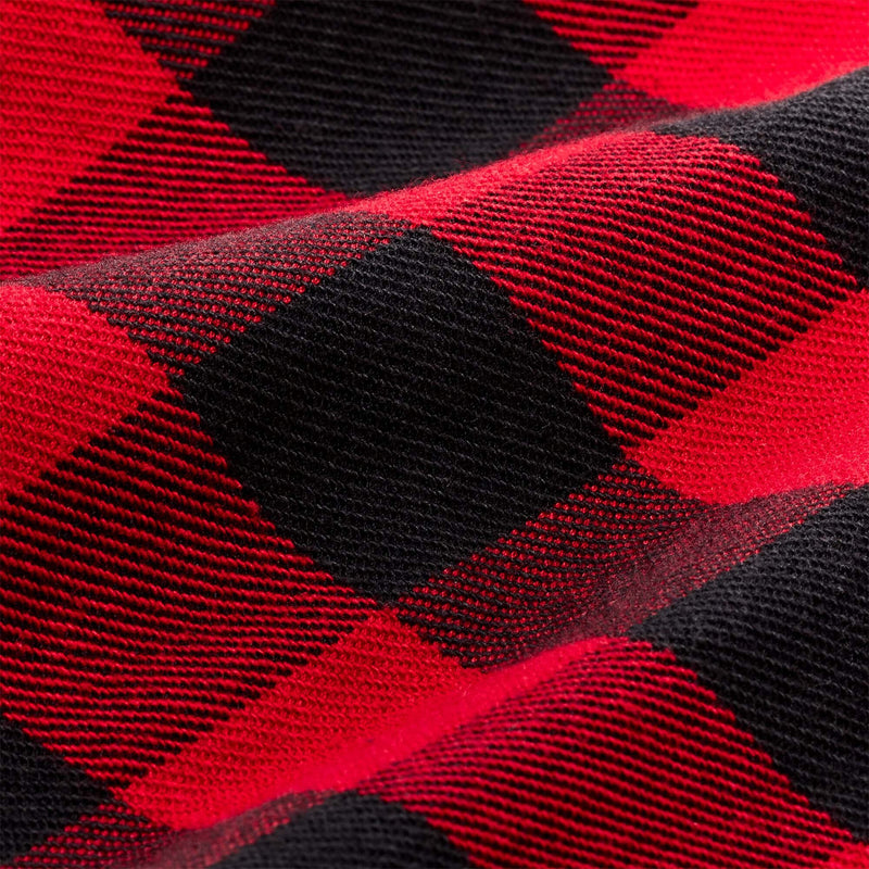 VINTAGE FLANNEL QUARTER ZIP SHIRT