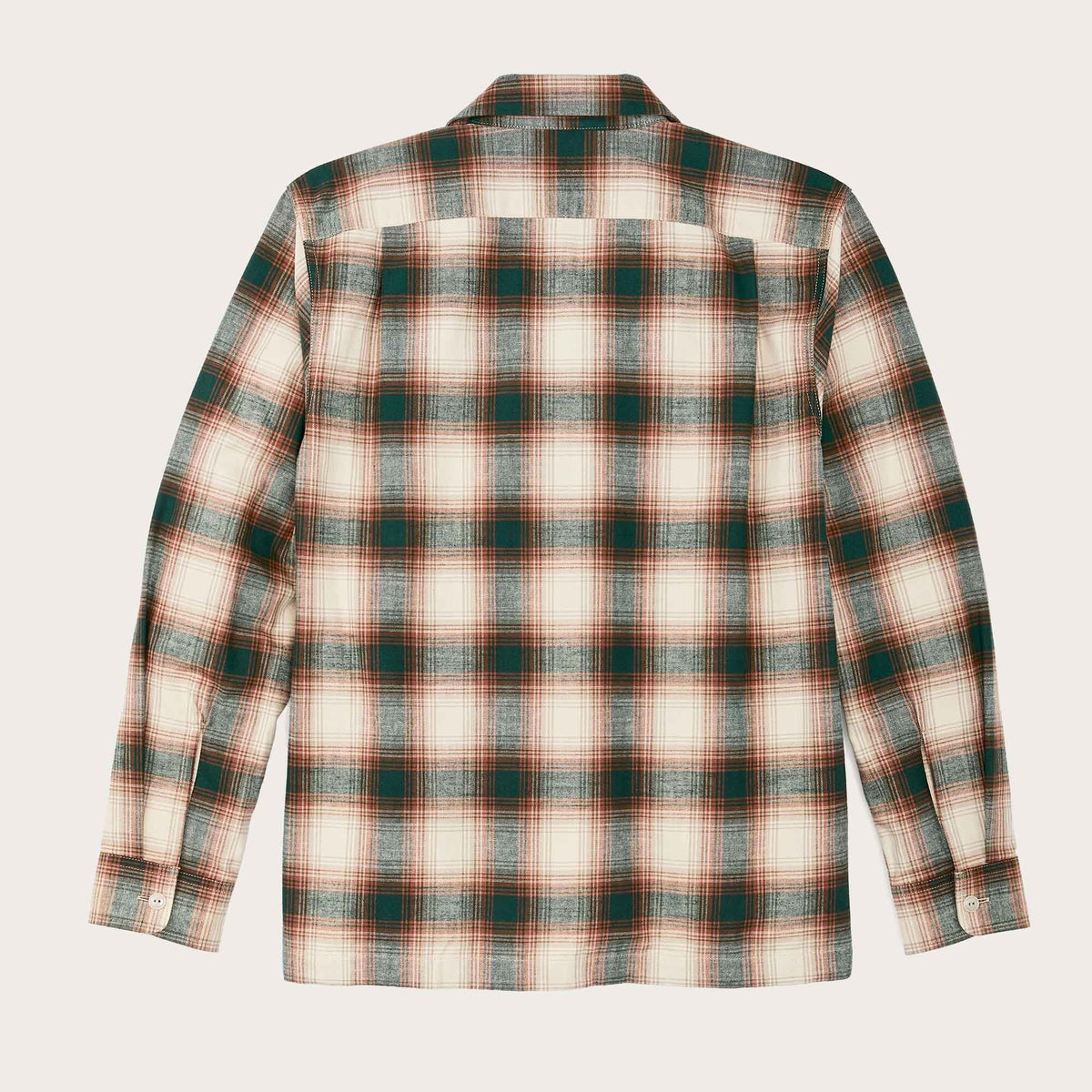 Elk heights camp shirt by Filson | Rust / pine grove pl