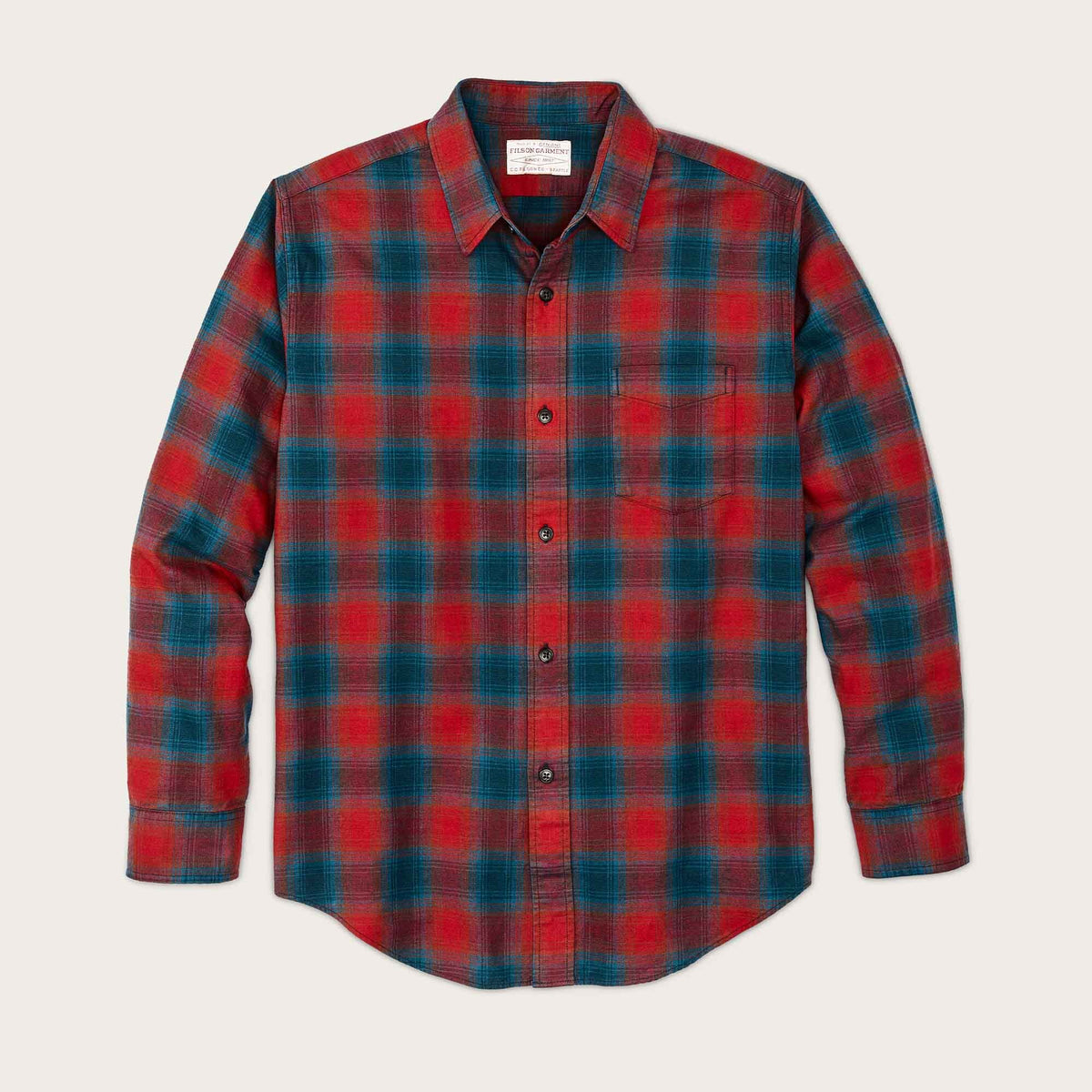 Red and blue flannel shirt outlet
