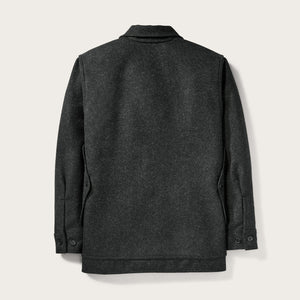 Mackinaw wool cruiser jacket par Filson | Charcoal (Grey)
