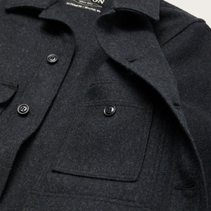 Mackinaw wool cruiser jacket par Filson | Charcoal (Grey)