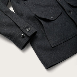 Mackinaw wool cruiser jacket par Filson | Charcoal (Grey)