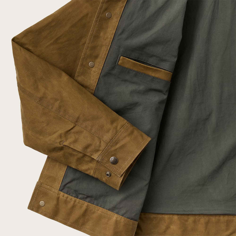 Tin cloth work jacket di Filson | Dark tan (Beige)