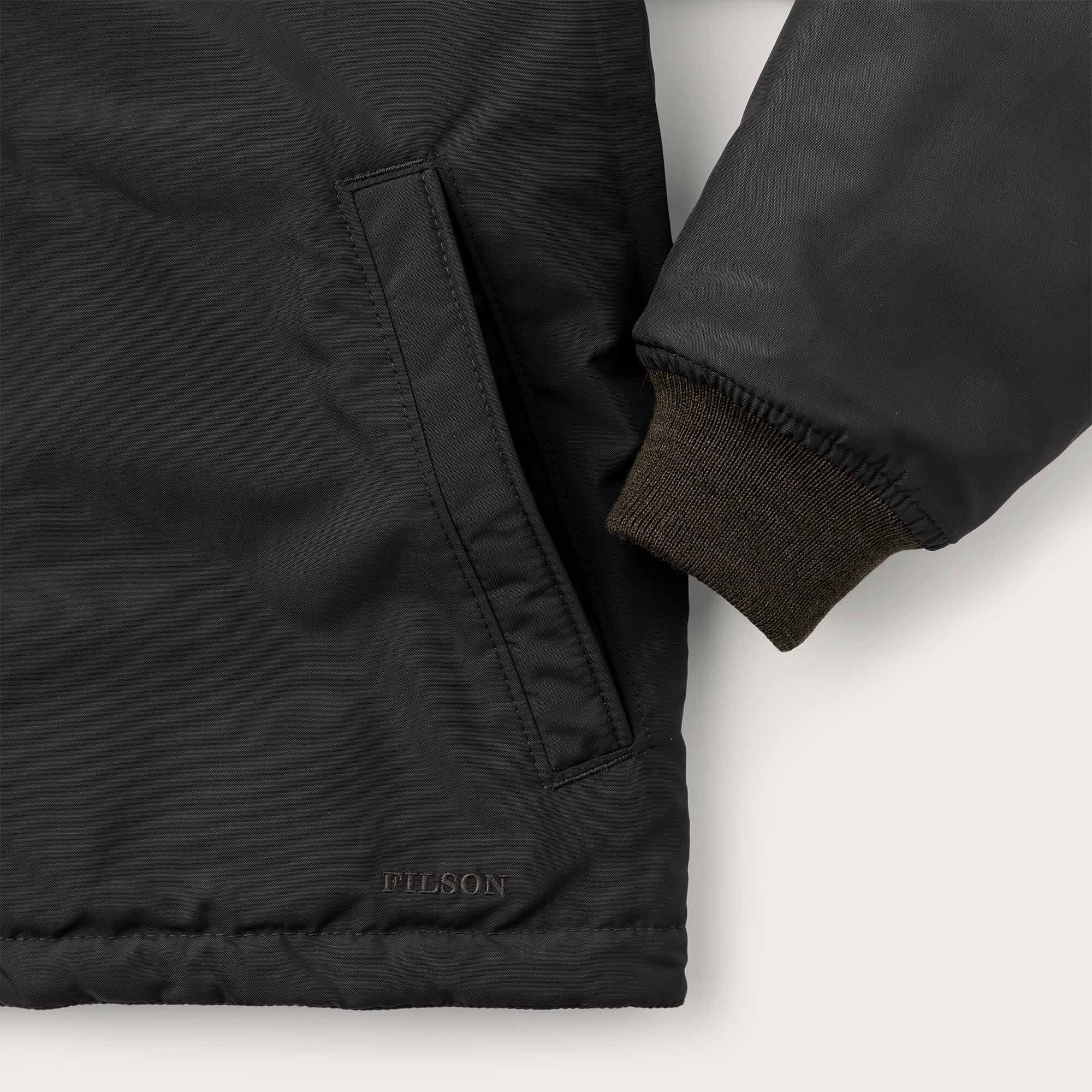 Eagle plains jacket liner by Filson Charcoal (Grey)