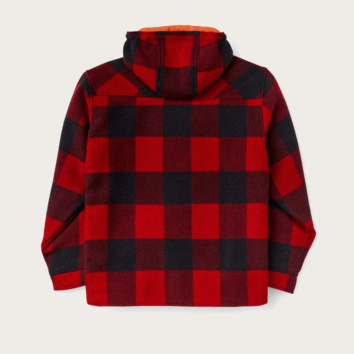 Snohomish reversible jacket by Filson Red black buffalo Red