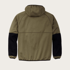 Granite spire fleece pullover von Filson | Field olive (Green)