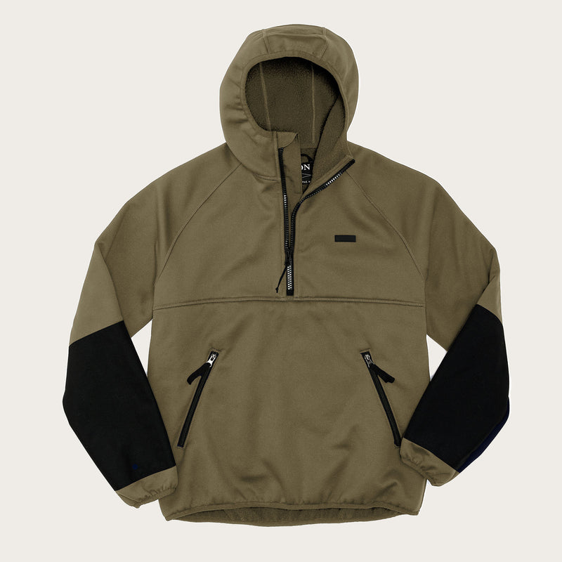 Granite spire fleece pullover von Filson | Field olive (Green)