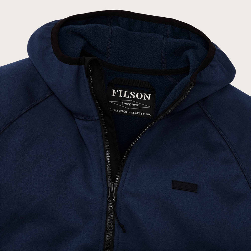 Granite spire fleece pullover di Filson | Service blue (Blue)