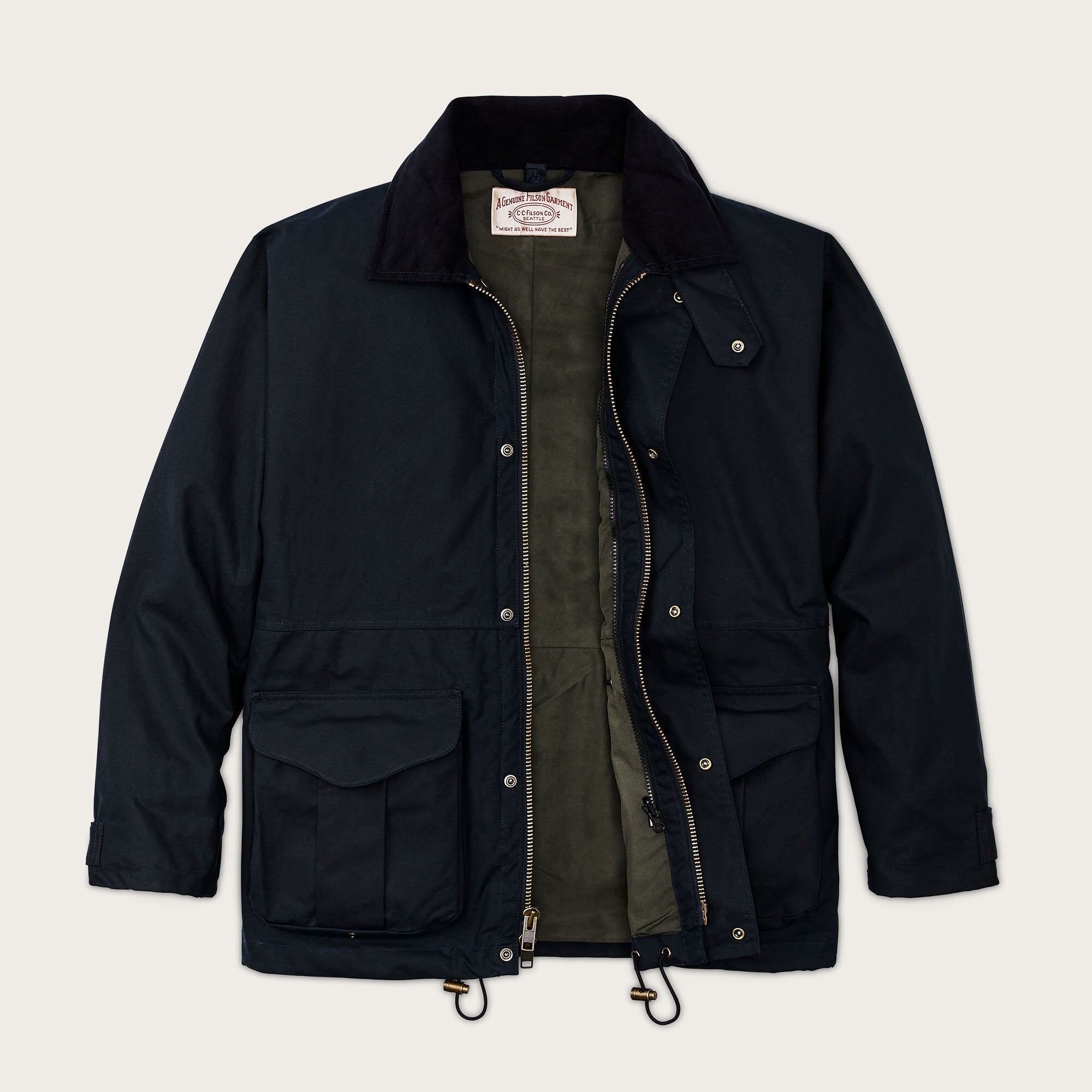 Foul weather jacket by Filson Harbor blue (Blue)