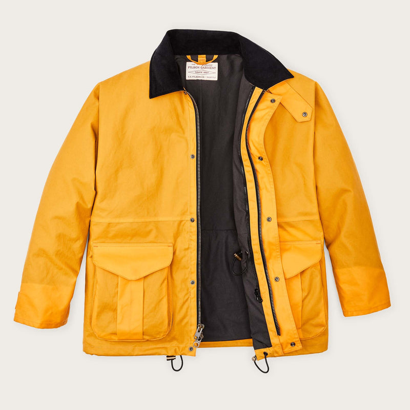 Foul weather jacket by Filson | Larch gold (Orange)