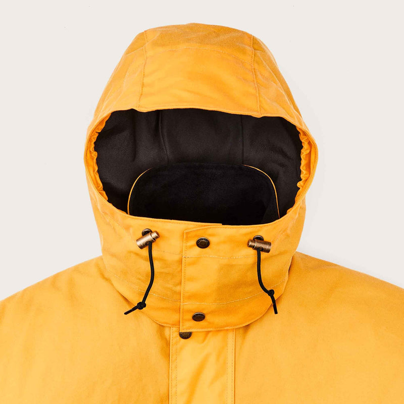 Foul weather jacket by Filson | Larch gold (Orange)