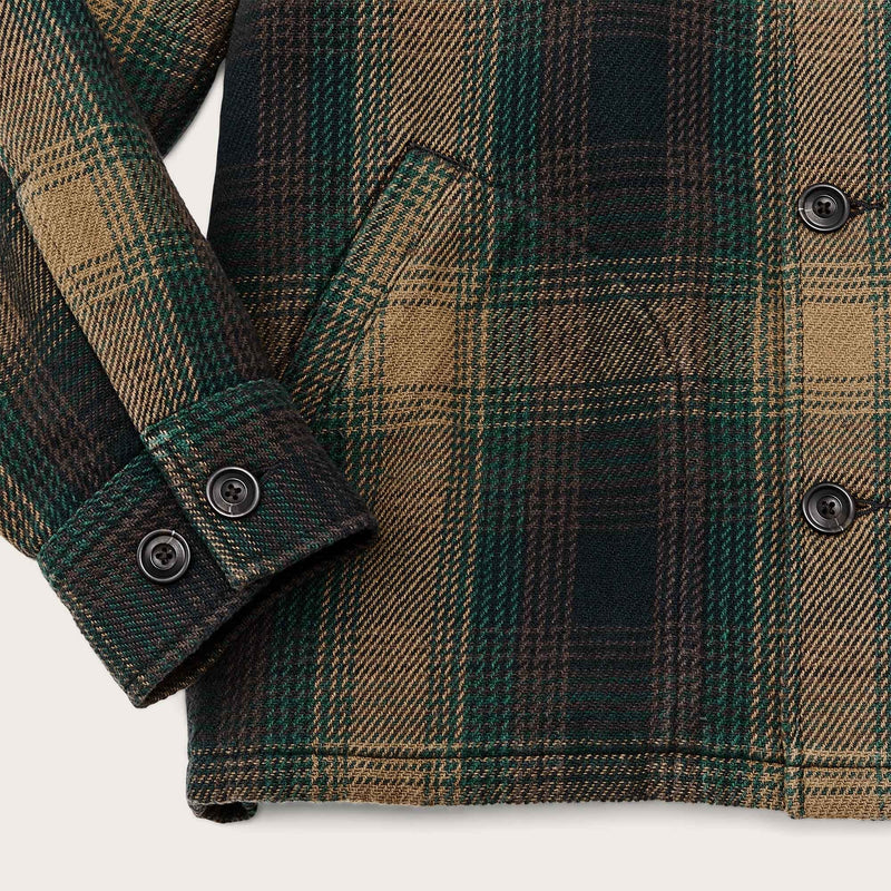 Deer island ranch coat di Filson | Dark tan / sycamore ombre (Multicolor)