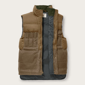 Down cruiser vest by Filson Dark tan Beige