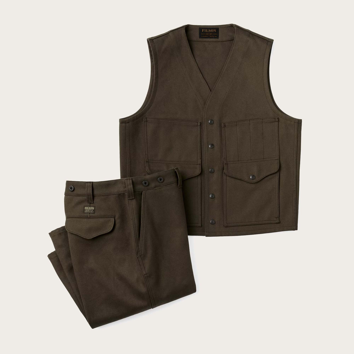 Filson cruiser shop vest