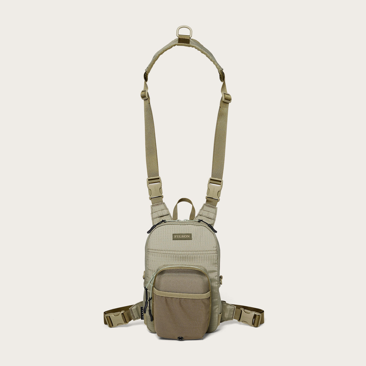 Fishing chest pack von Filson Vintage olive Grun