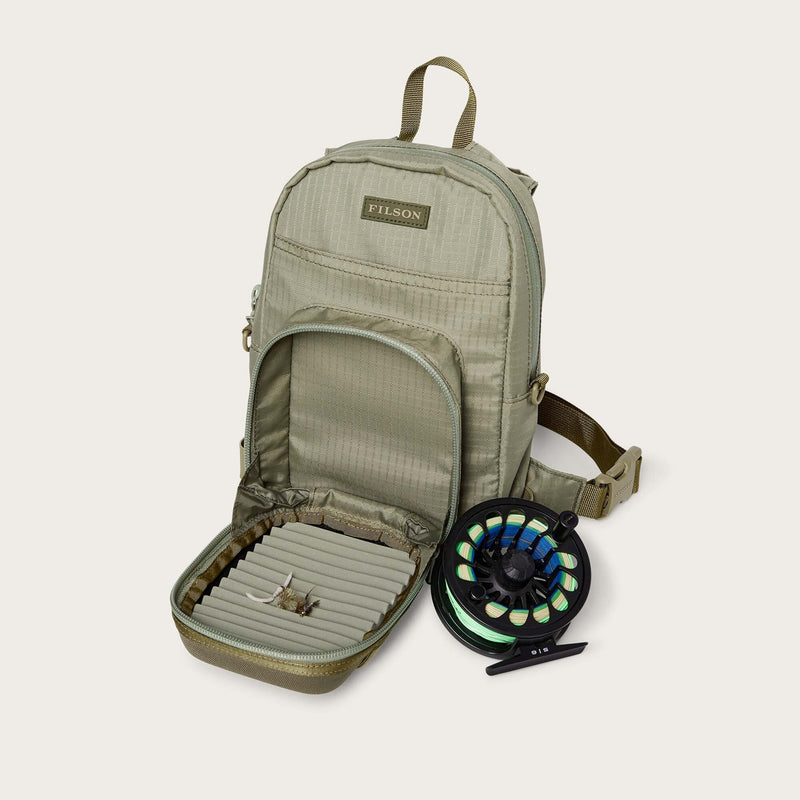 Fishing chest pack di Filson | Vintage olive (Green)