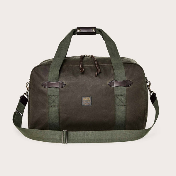Medium tin cloth duffle bag by Filson | Otter green (Green)