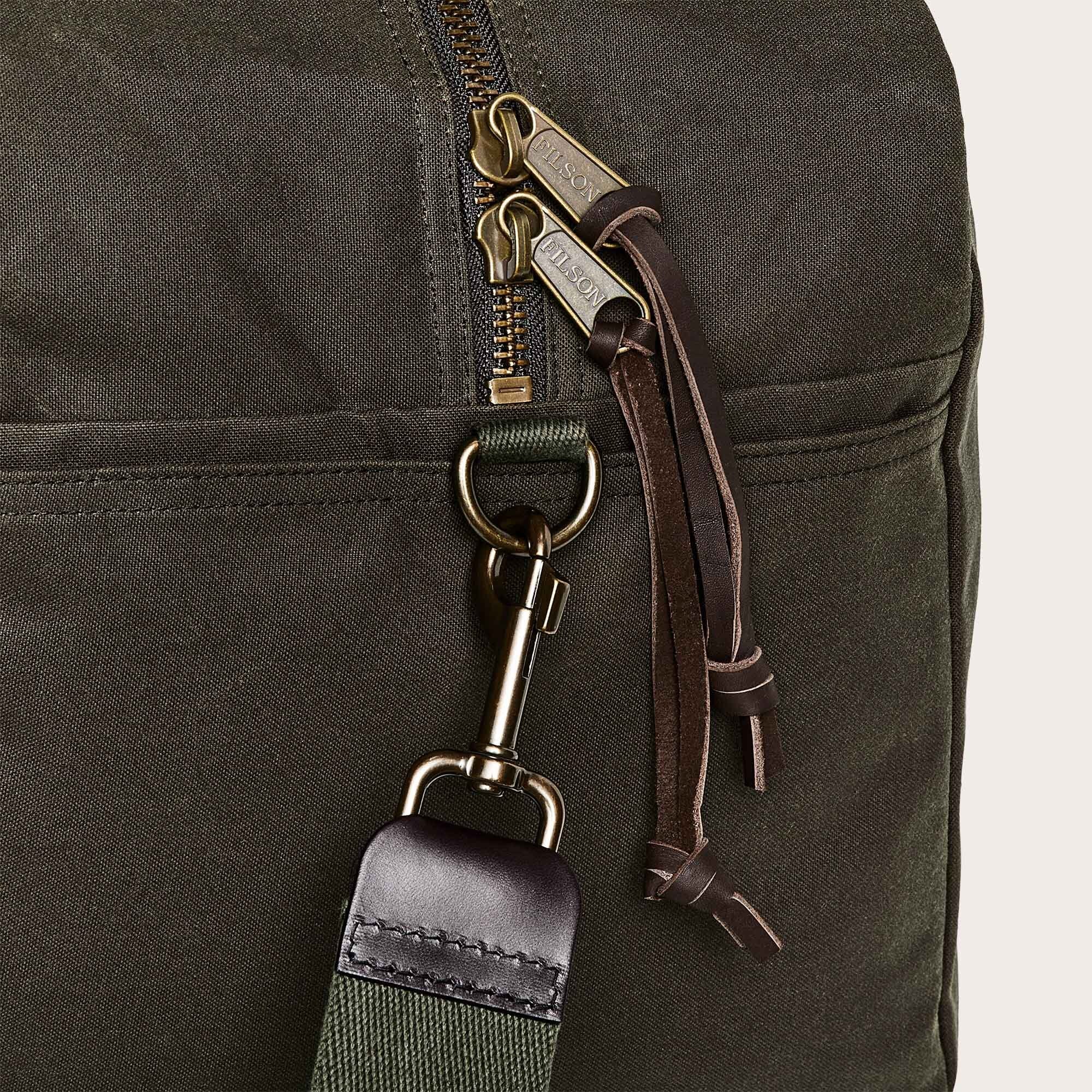 Filson Rucksack Medium Medium tin cloth duffle bag by Filson | Otter green (Green)
