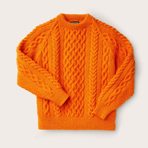 WOOL FISHERMAN'S SWEATER