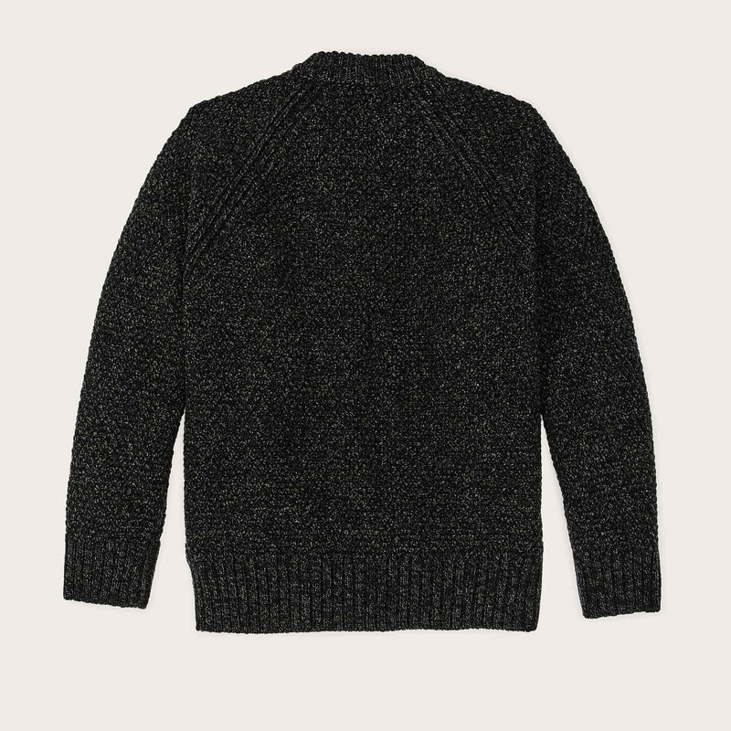 Rustic crewneck sweater di Filson | Black / nori melange (Black)
