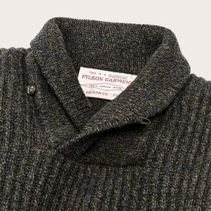 BRISTOL SHAWL NECK SWEATER