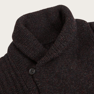 BRISTOL SHAWL NECK SWEATER