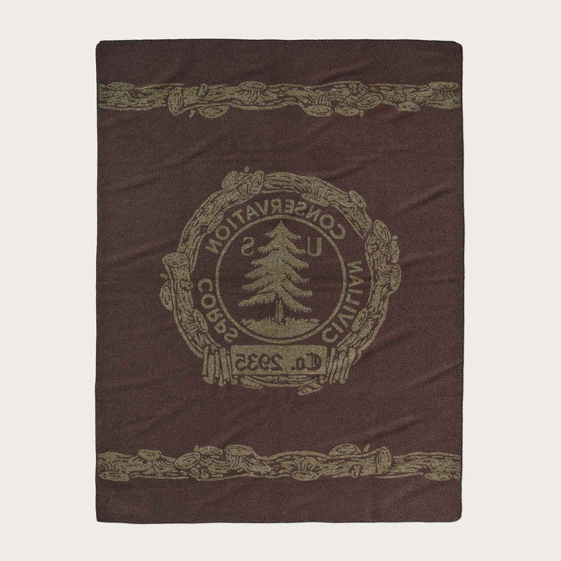 CCC JACQUARD WOOL BLANKET