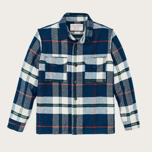 WOOL CHECK SHIRT / BLUE – SC WEB STORE