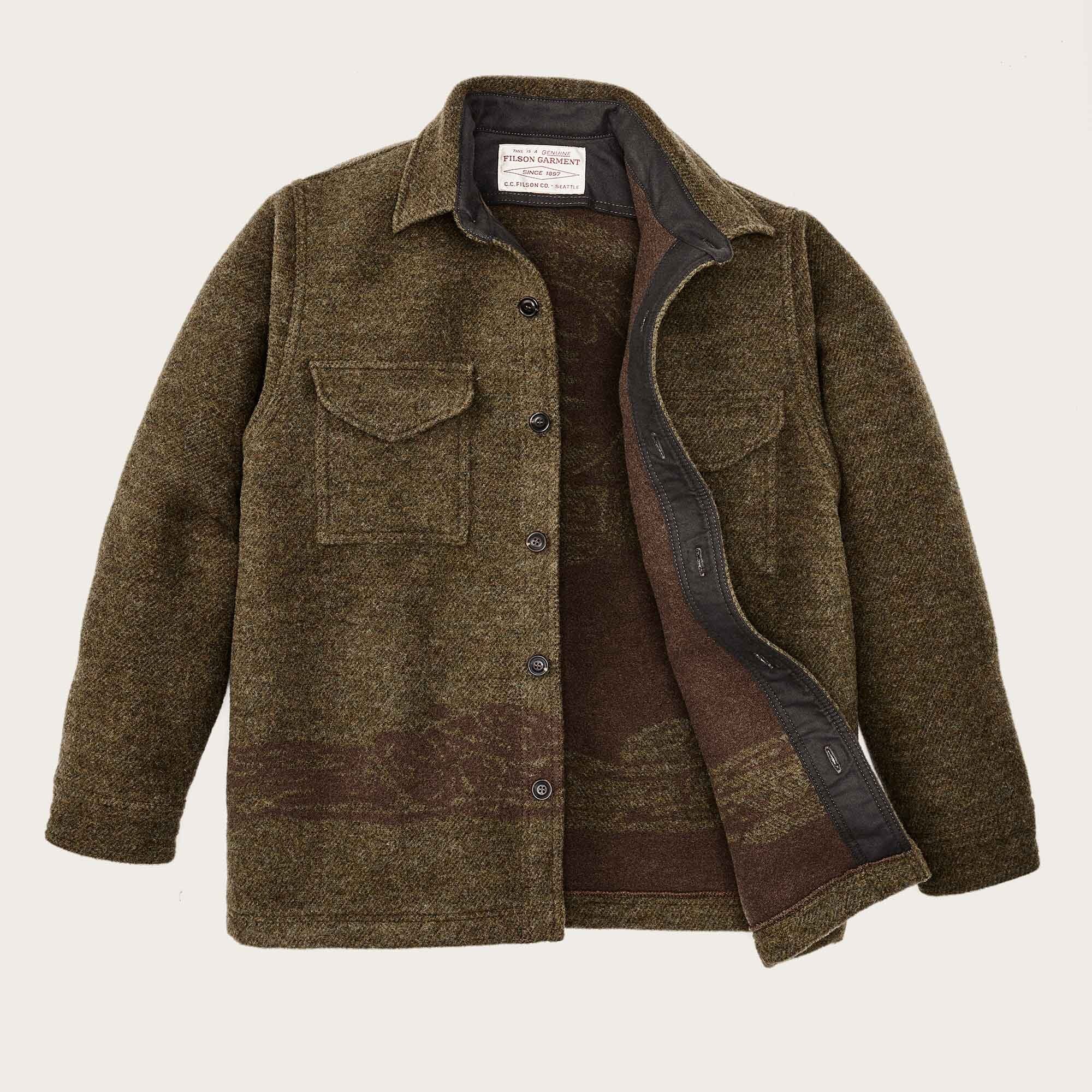 CCC JACQUARD WOOL JAC-SHIRT – Filson Europe