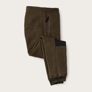 Sherpa fleece pants di Filson | Root (Brown)