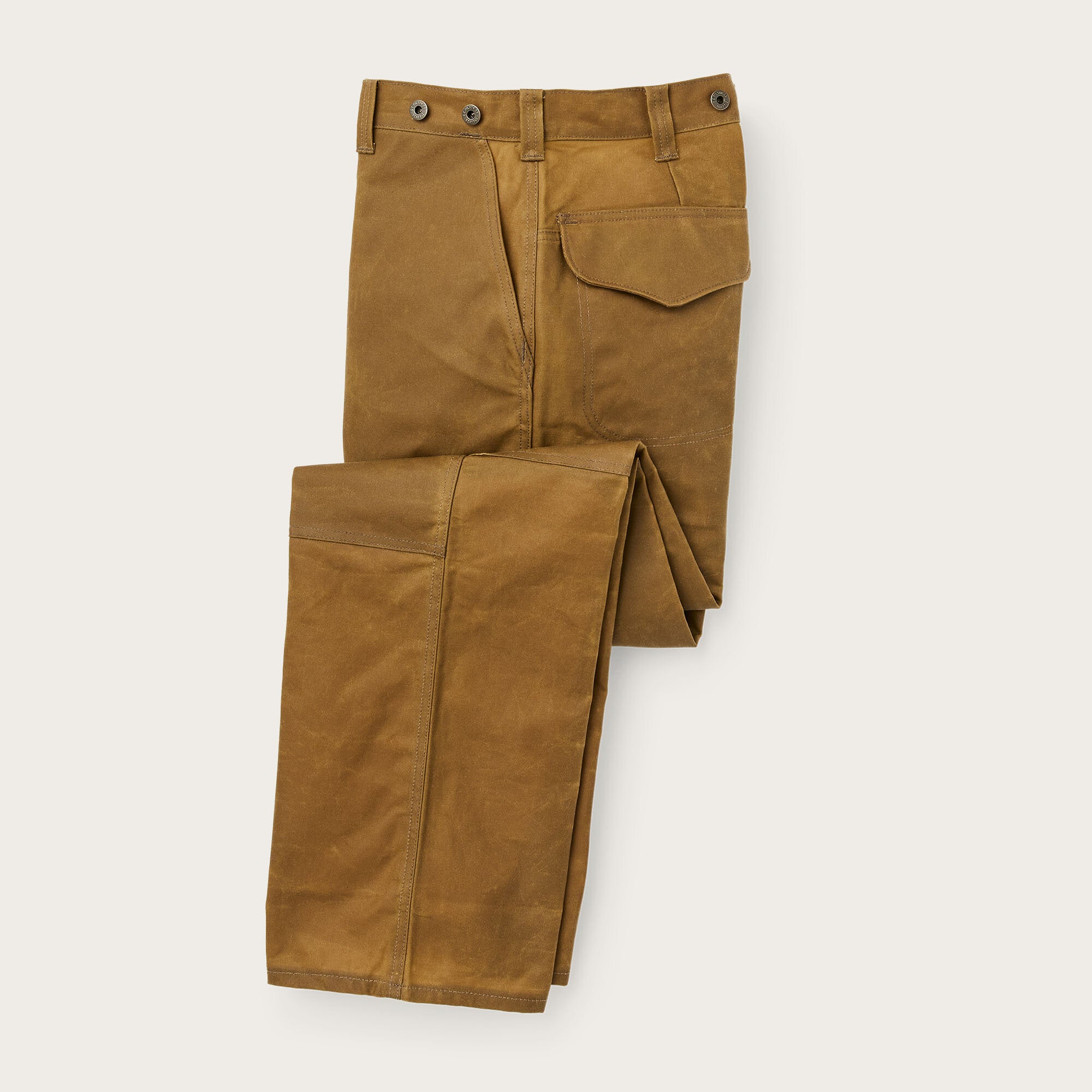 Oil finish double tin pants von Filson | Dark tan (Beige)