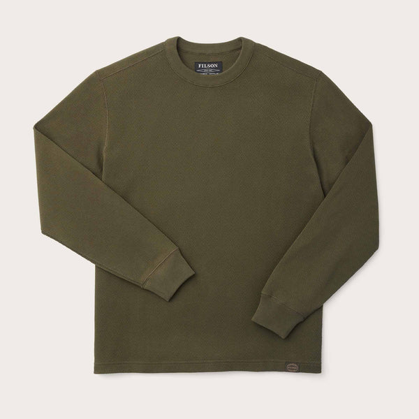 ミドリカワ 20aw THERMAL CREWNECK SWEAT メンズ