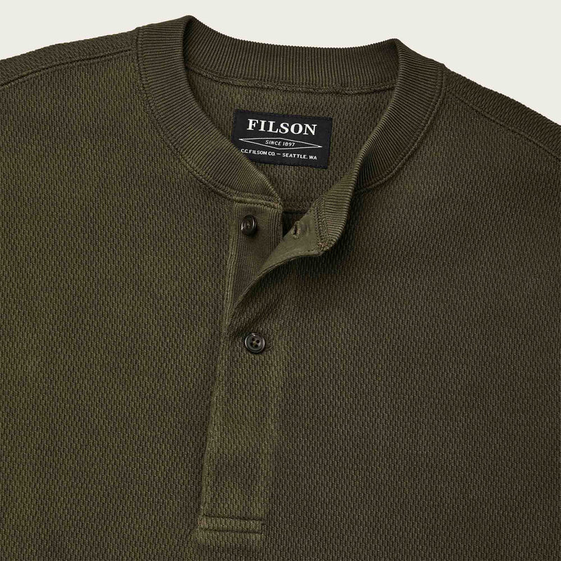 WAFFLE KNIT HENLEY Filson Europe